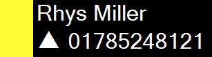 Agent Widget Showing Other Party